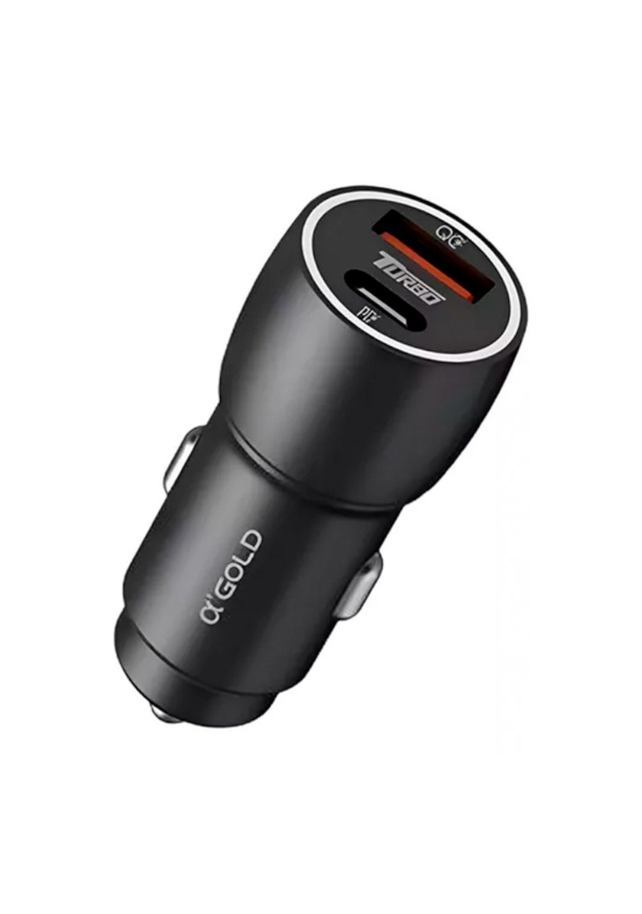 CARREGADOR VEICULAR 60W USB/PD TYPE C 9.1A CJ13-3C